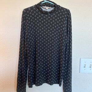 Loft Bow Turtleneck Top